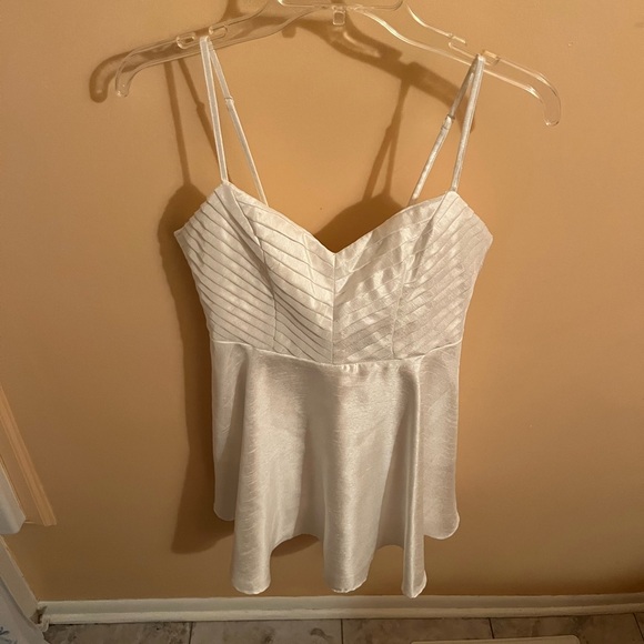 Keepsake the Label Double Take Mini Dress in White - Picture 3 of 9